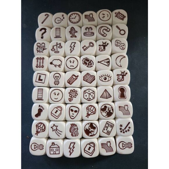 Rory's Story Cubes Once Upon A Time Gamewright Family Kids Game 54 Cubes 324 Ima - Picture 2 of 4